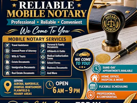 Illinois Reliable Mobile Notary