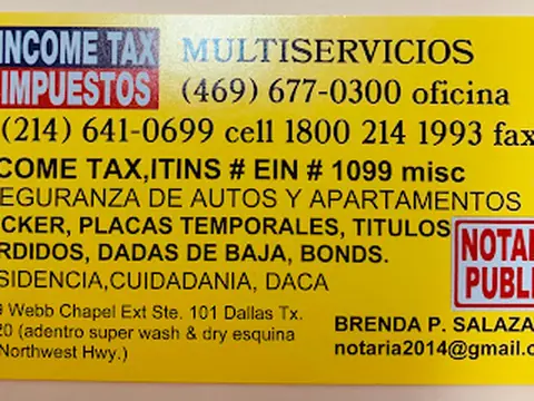 MULTISERVICES & INCOME TAX