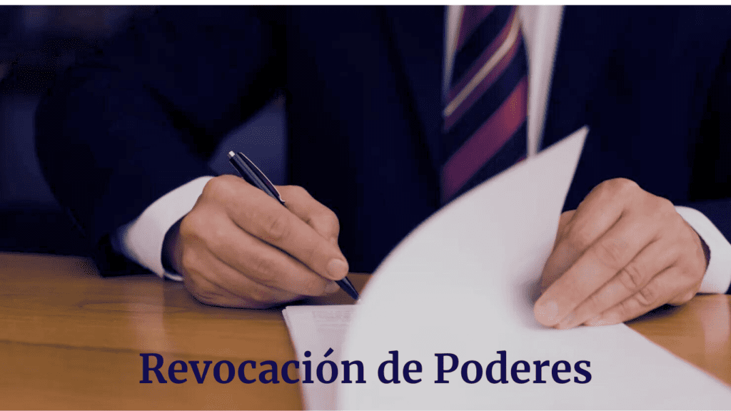 revocacion de poderes